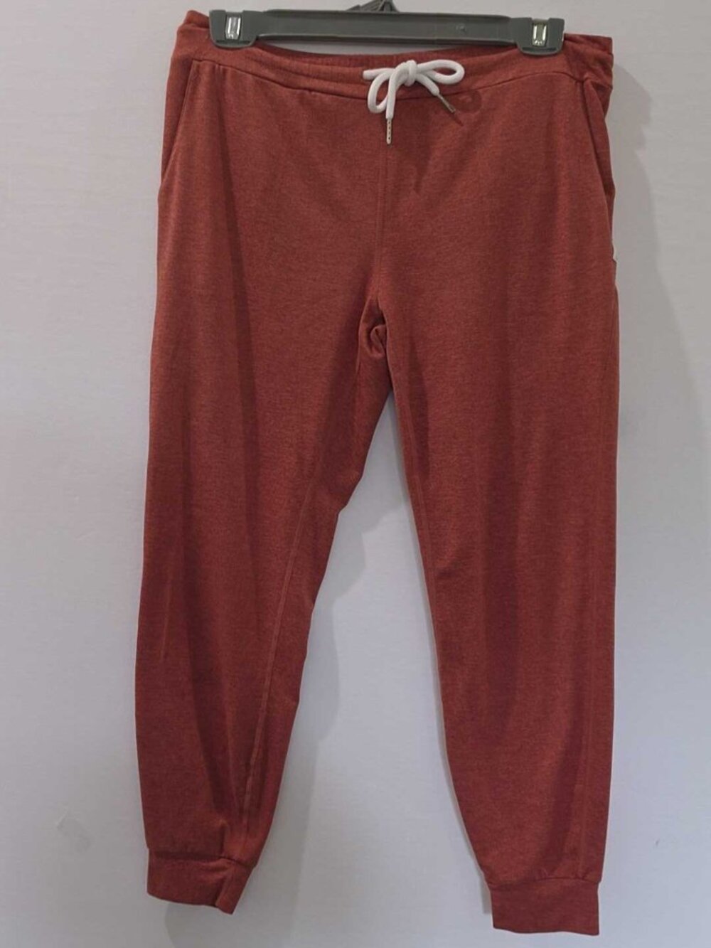 Vuori Performance Jogger Womens XS Rust Heather DreamKnit Cropped Pants